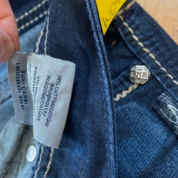 Silver suki jean capris - Picture 5 of 7